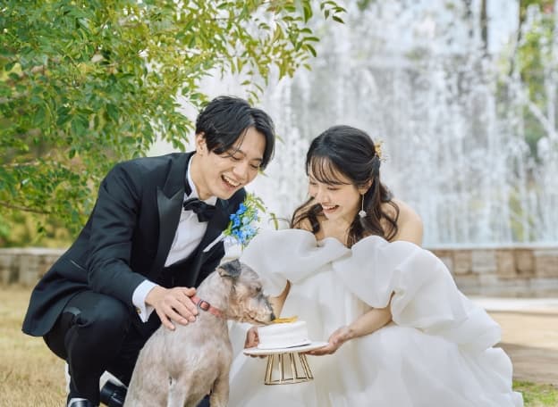 家族全員で迎えるペット婚